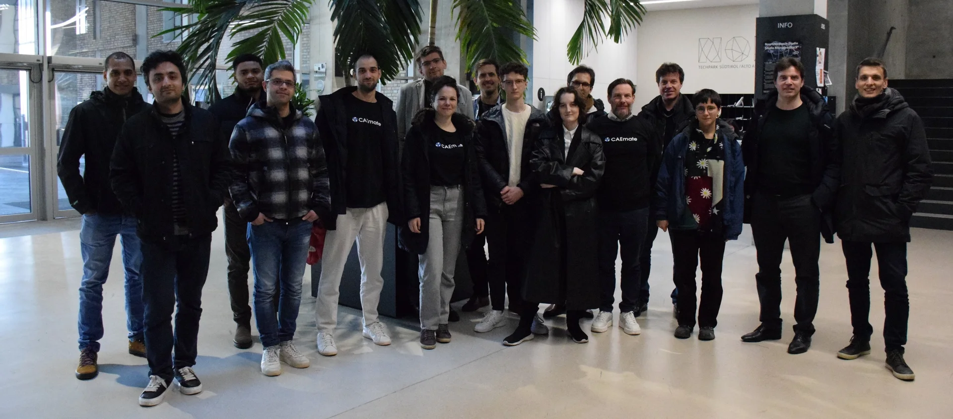 The CAEmate team at NOI Techpark